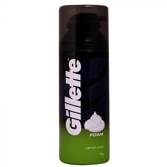 Gillette Shaving Foam Lemon Lime 196g